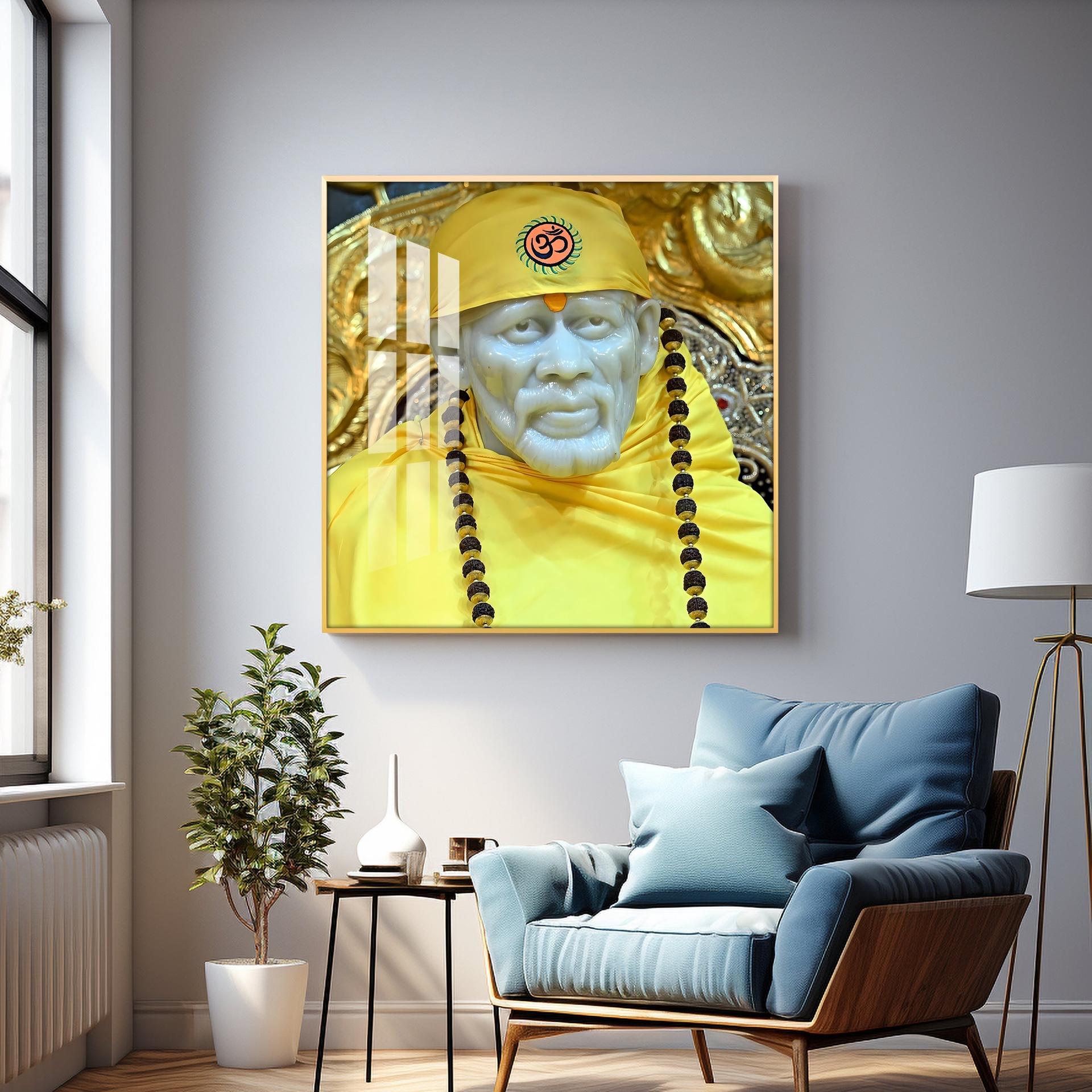 Jai Shree Sai Premium Acrylic Square Wall Art - Image 9