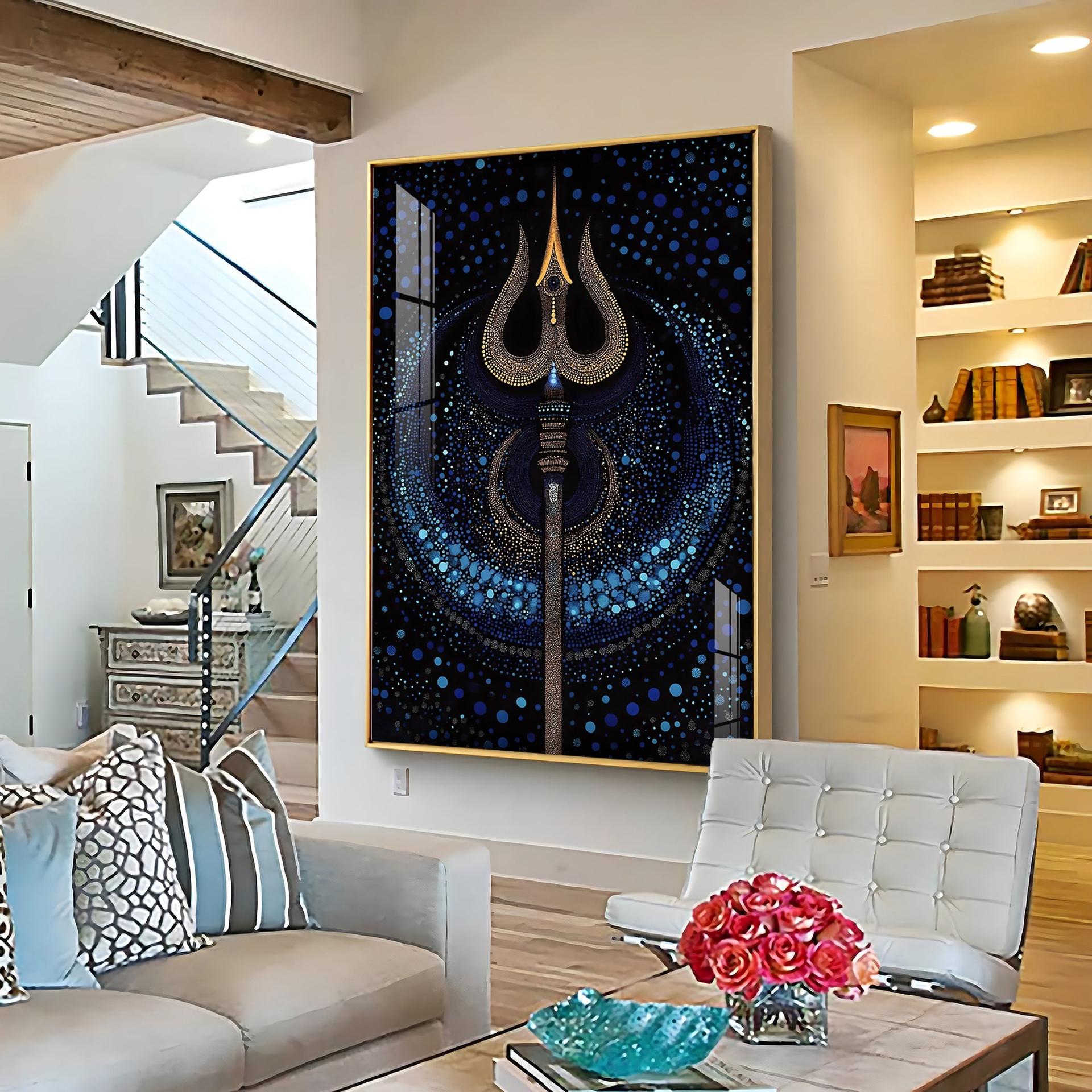 Celestial Guardian Premium Vertical Acrylic Wall Art - Image 15