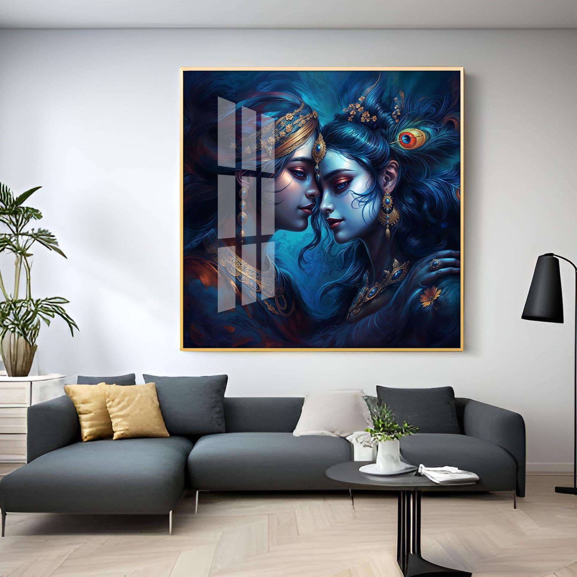 Eternal Love Premium Acrylic Square Wall Art - Image 4