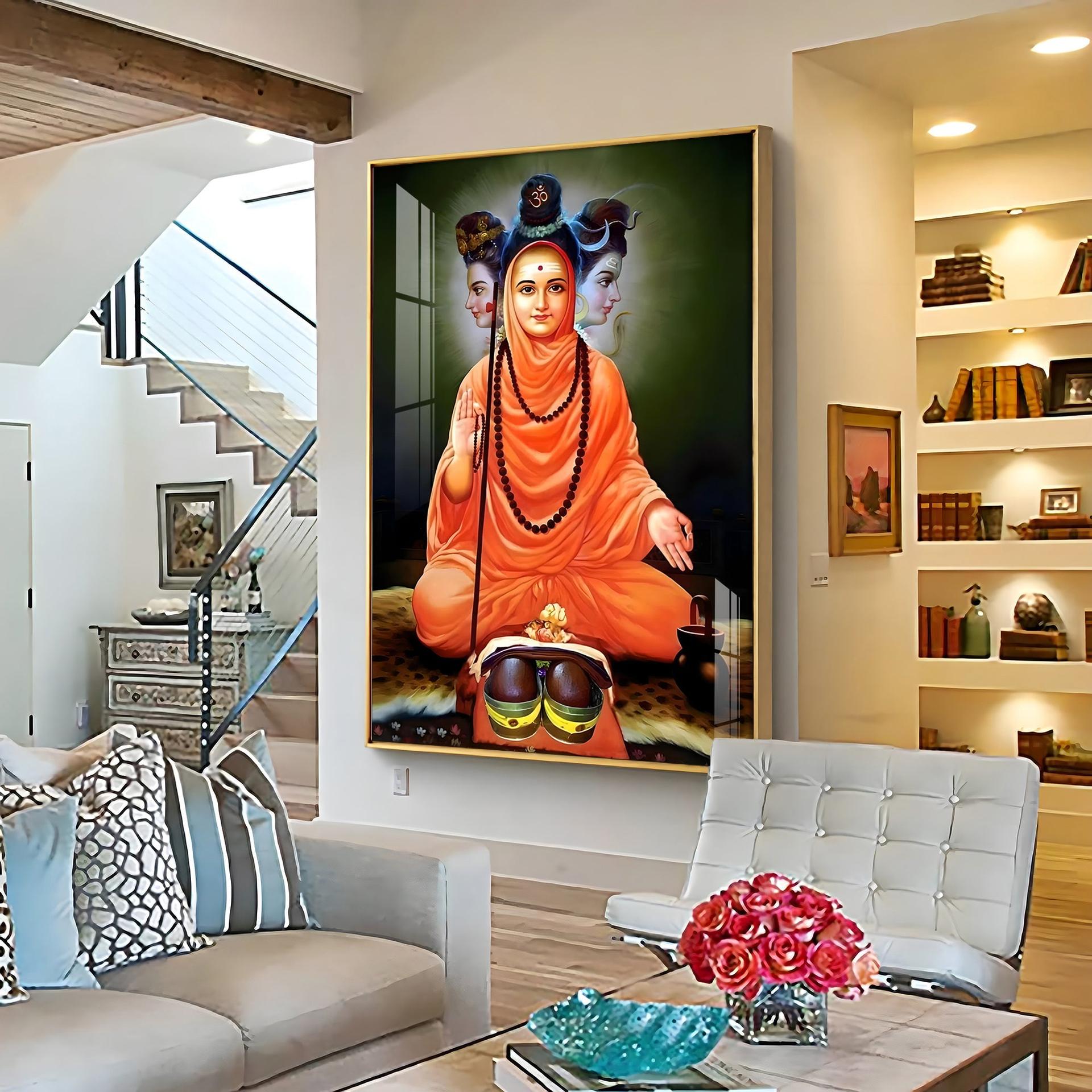 Portrait Of Divine Authority Premium Vertical Acrylic Wall Art - Image 6