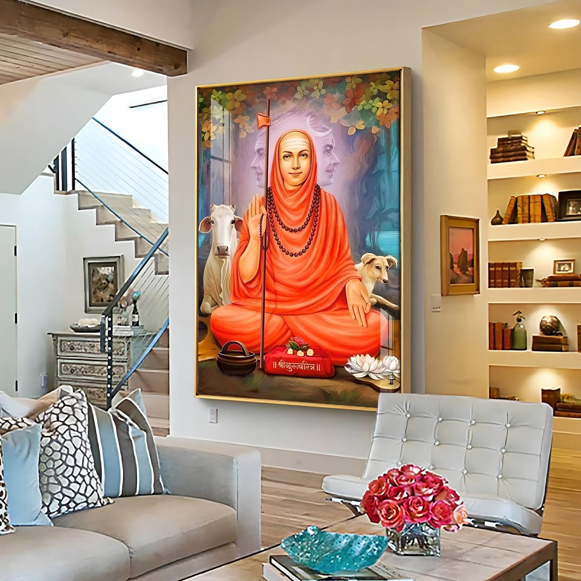 Divine Majesty Premium Vertical Acrylic Wall Art - Image 3