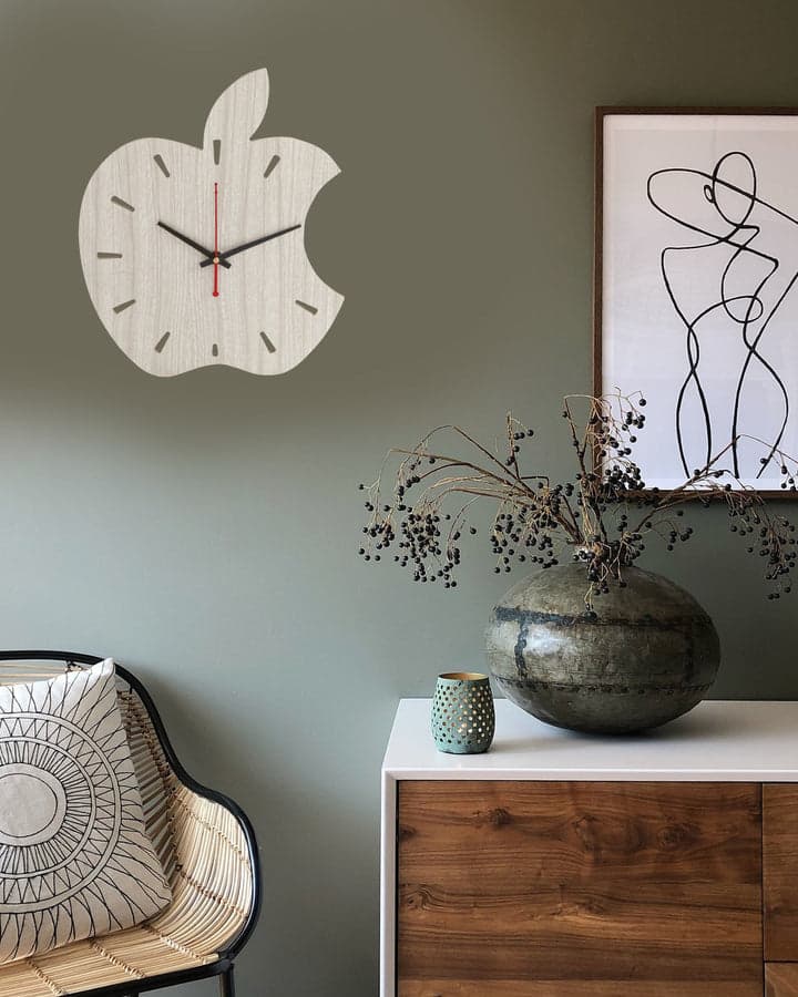 Wooden Wood Carving Wall Clock For Home, Hall, Bedroom, Living Room & Office - Image 6
