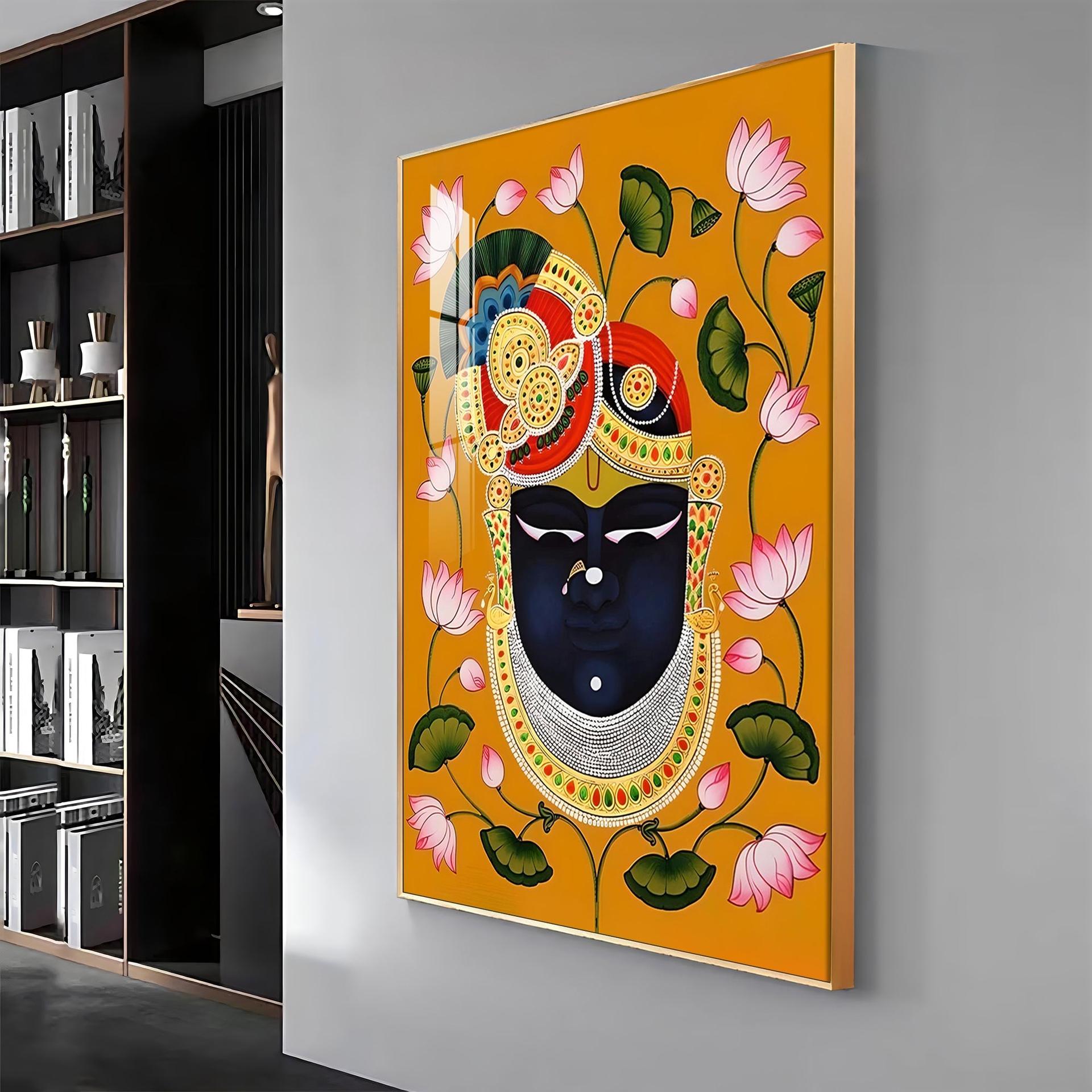 Divine Shreenathji Premium Vertical Acrylic Wall Art - Image 14