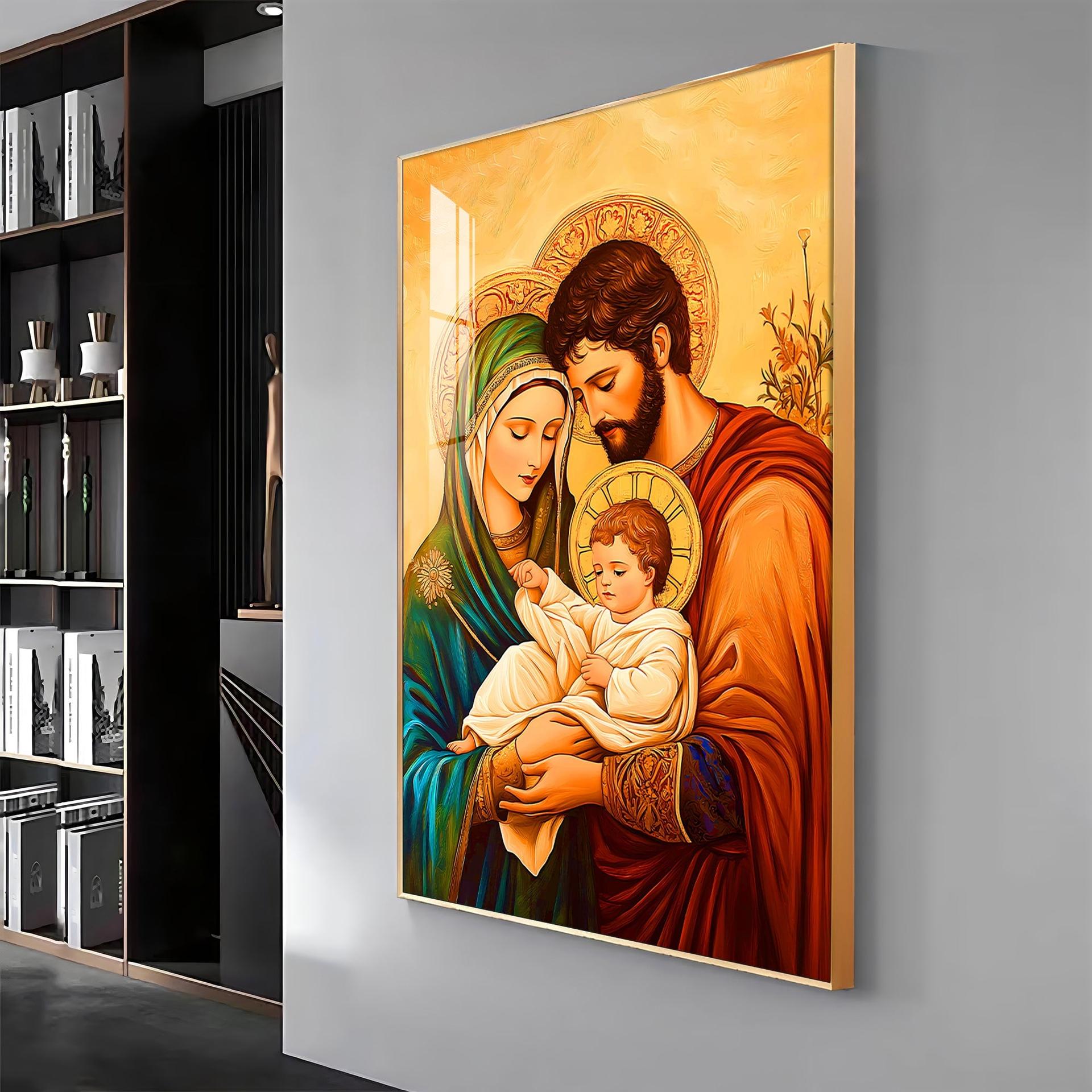 Holy Family Premium Acrylic Vertical Wall Art - Image 12