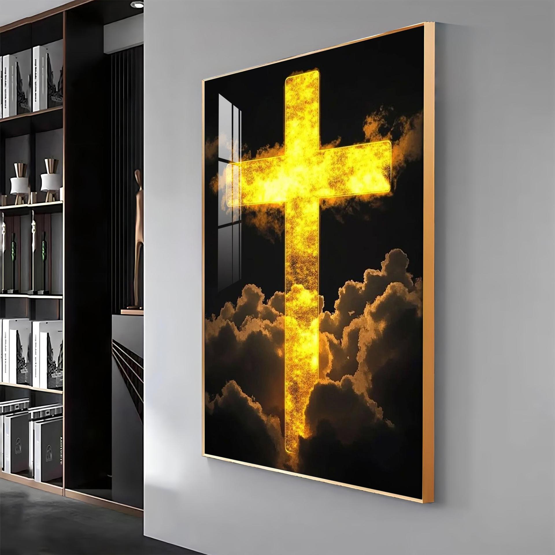 Heavenly Cross Vision Premium Acrylic Wall Art - Image 10