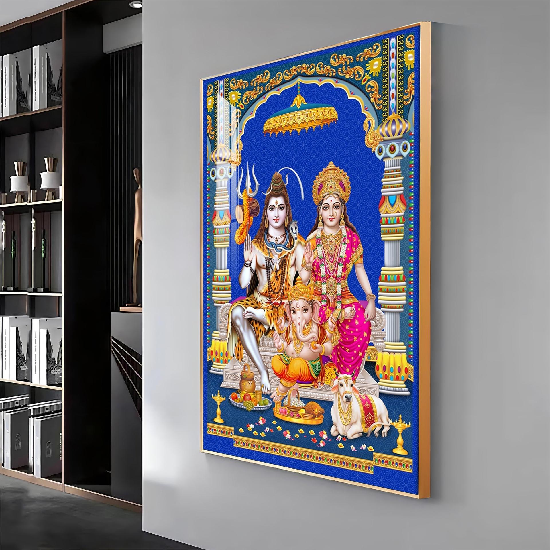 Divine Harmony Premium Acrylic Vertical Wall Art - Image 17