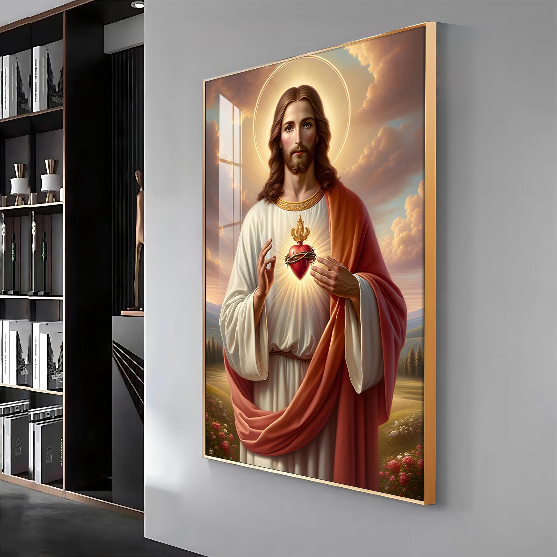 Emblem Of Divine Love Premium Acrylic Vertical Wall Art - Image 12