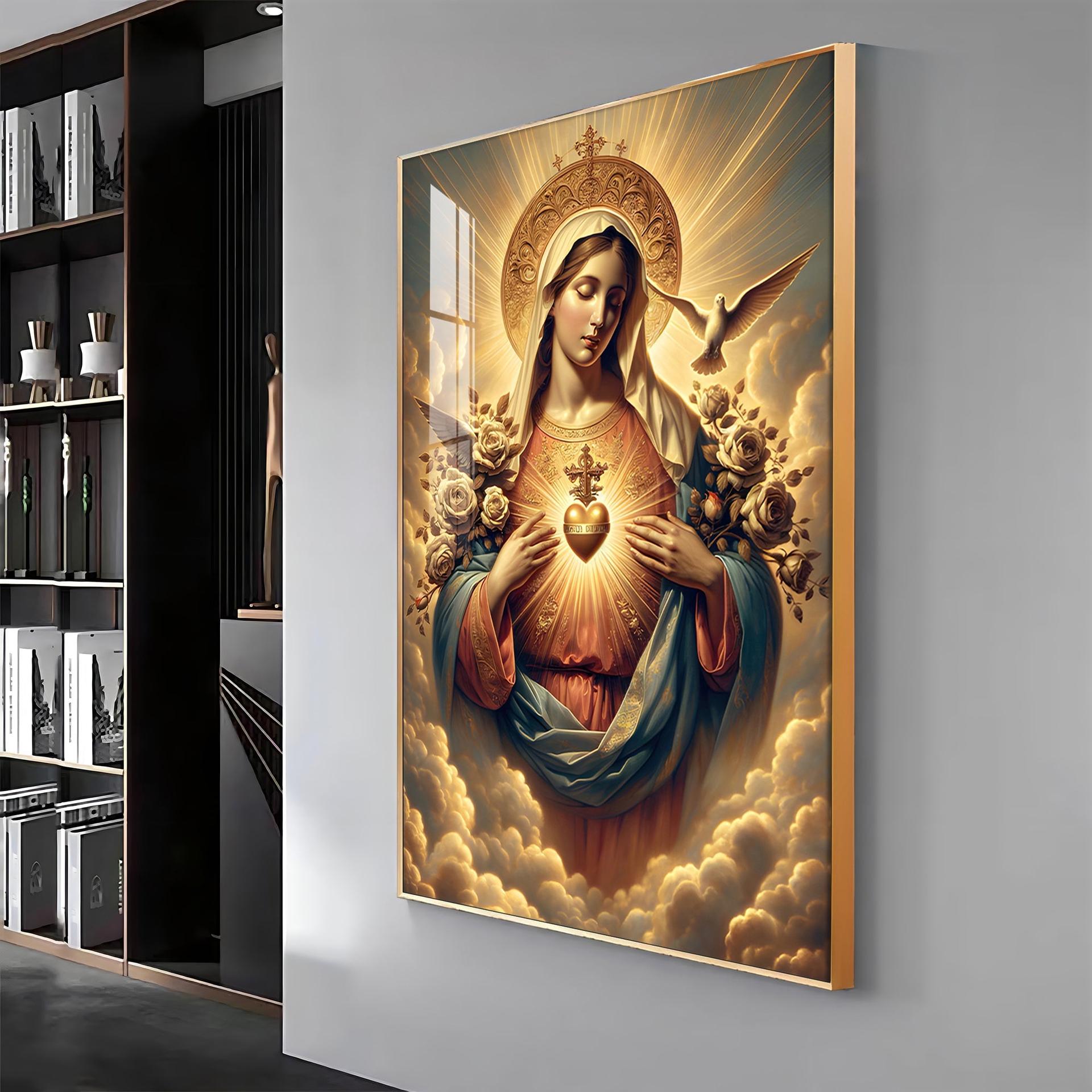 Angelic Harmony Premium Acrylic Vertical Wall Art - Image 12