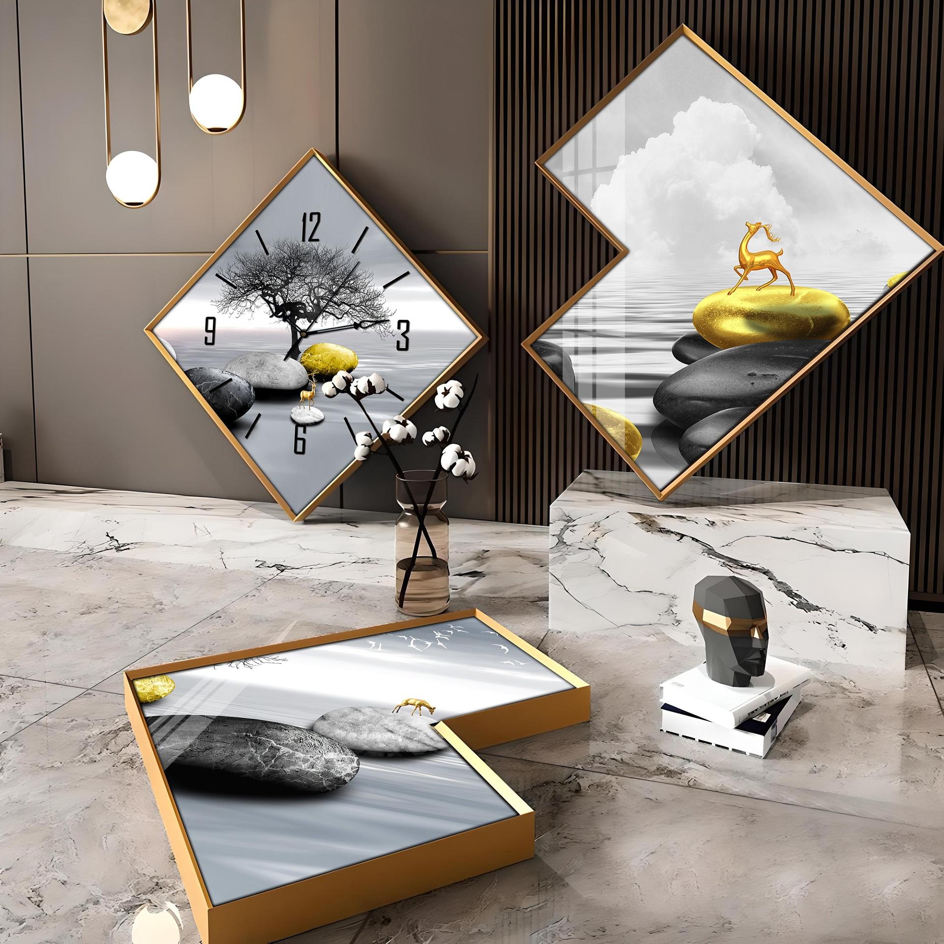 Magical Stones Premium Acrylic Wall Clock - Image 11