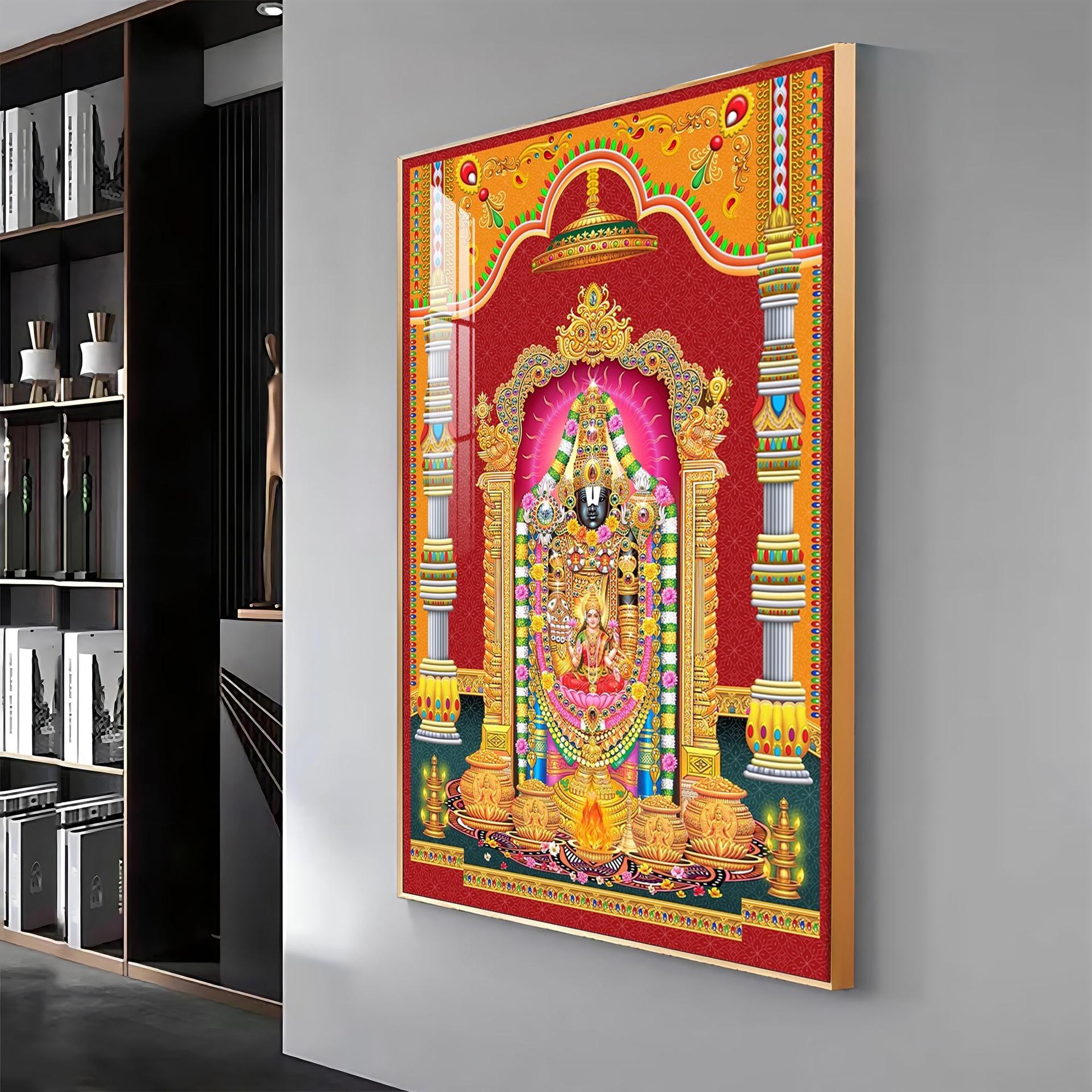 Narayana Blessing Premium Acrylic Vertical Wall Art - Image 12
