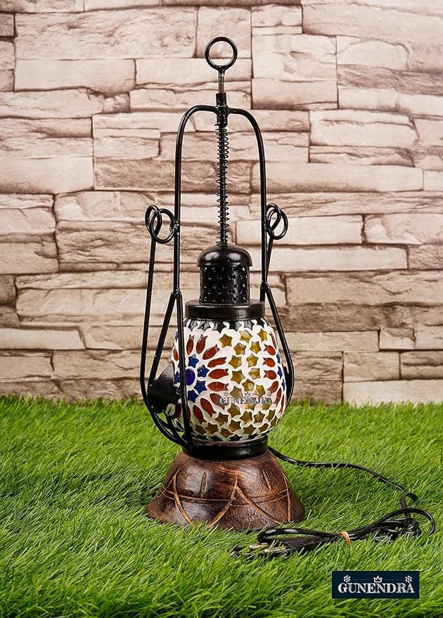 Handcrafted Art Deco Mosaic Lights - Image 6