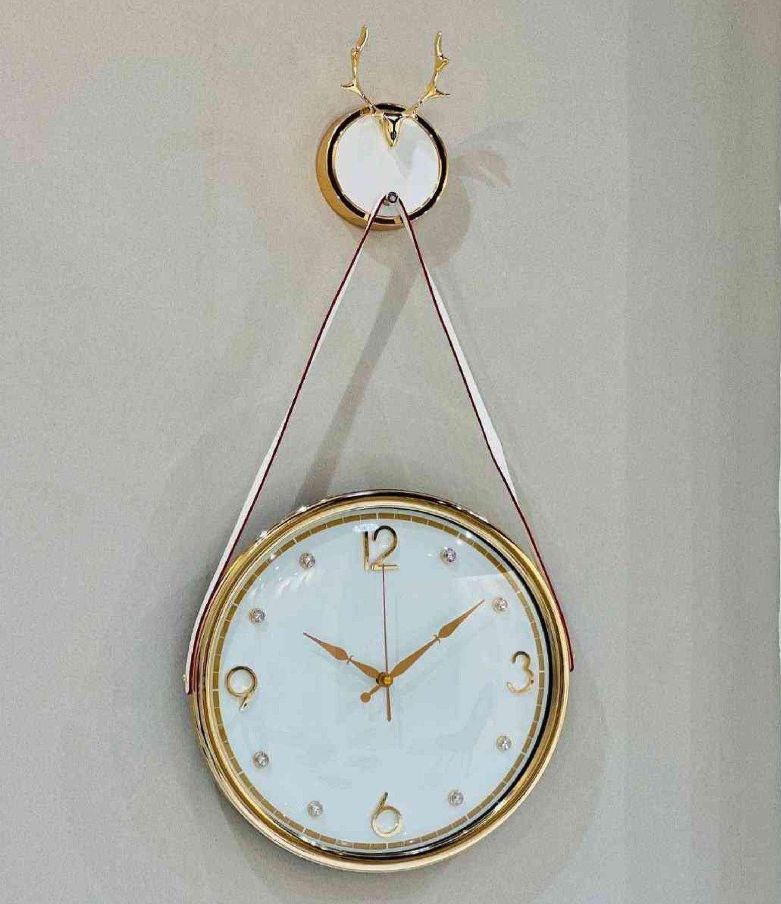 Modern Hanging Metal Clock