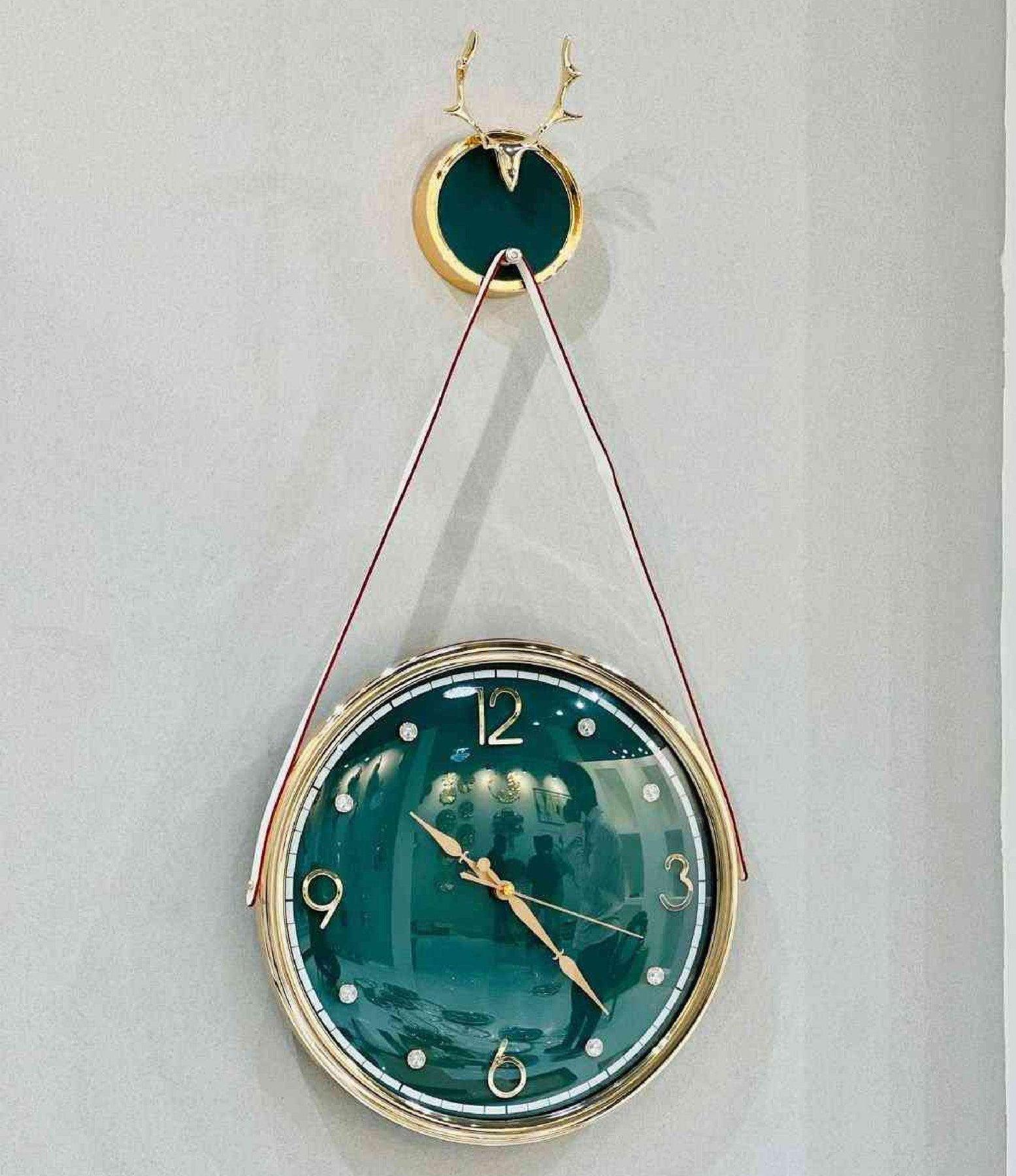 Modern Hanging Metal Clock