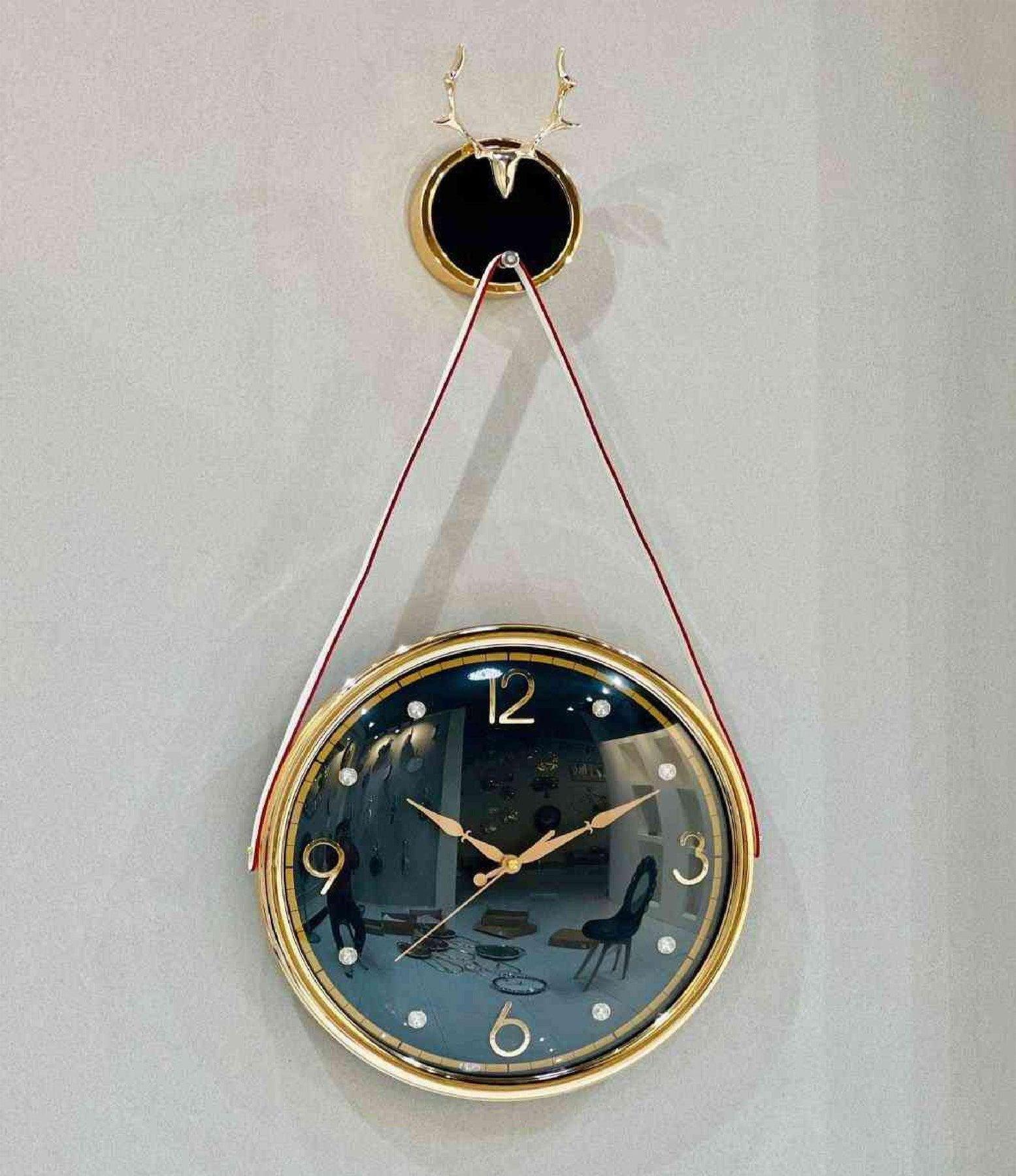 Modern Hanging Metal Clock