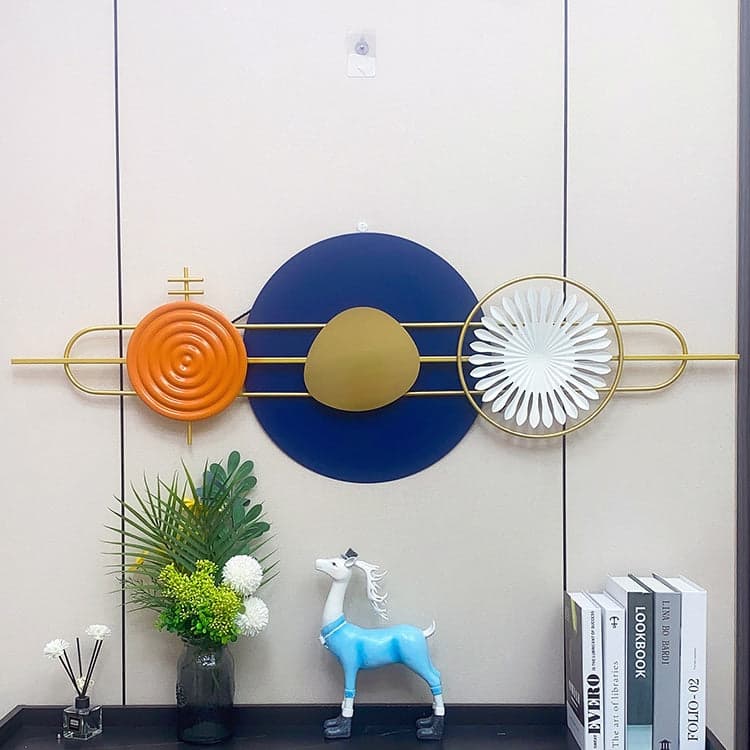 Modern Metal Plates Wall Decor