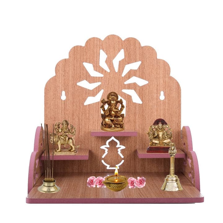Compact Wooden Office Home Temple: Stylish Workspace Serenity - Image 13