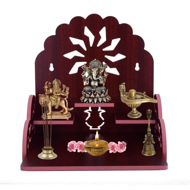 Compact Wooden Office Home Temple: Stylish Workspace Serenity - Image 31
