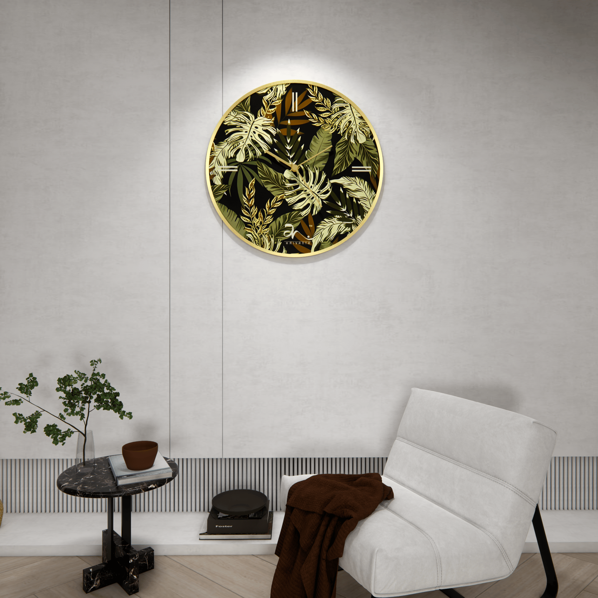 Nature's Rhythm Wall Clock - Image 2
