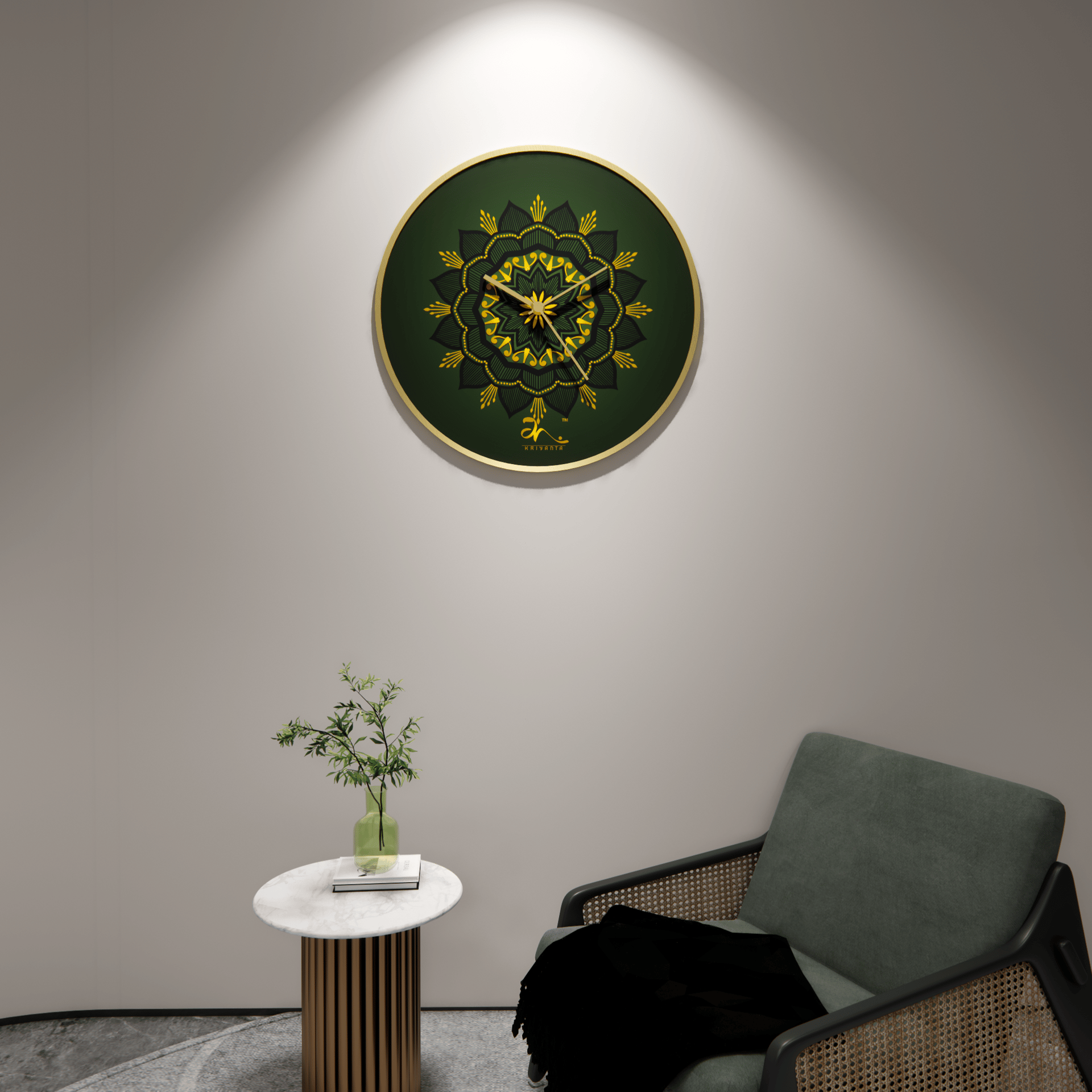 Cosmic Wall Clock Art - Image 2