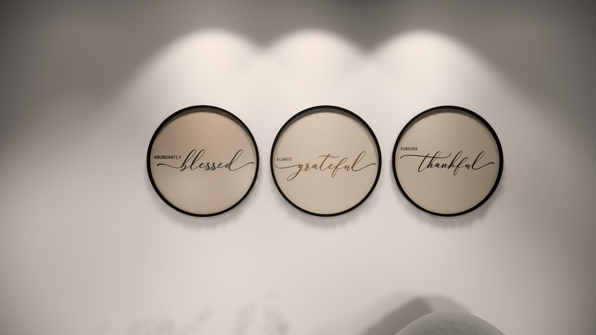 Personalize Your Walls: Handmade Wall Art (combo Of 3) - Image 6