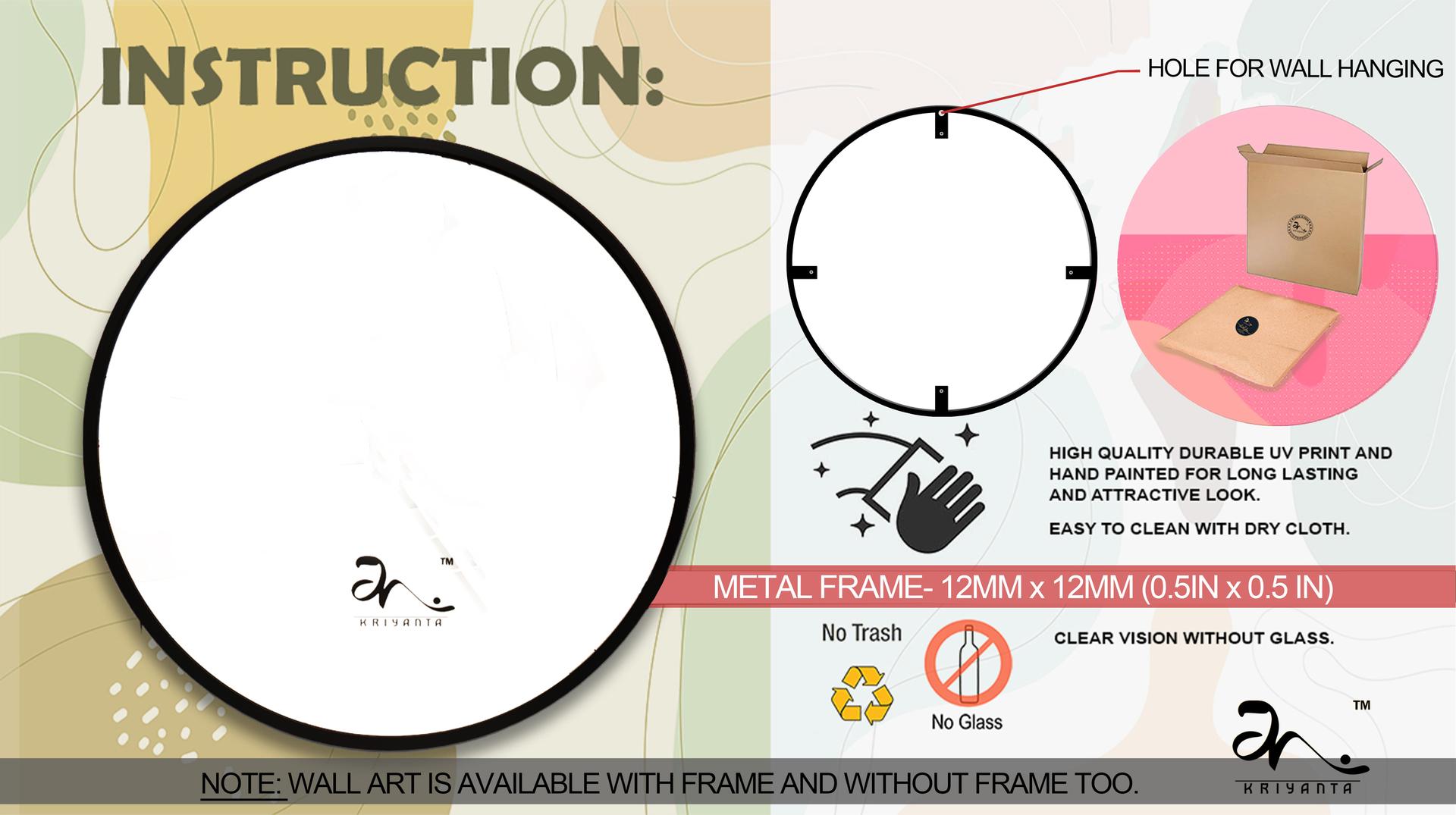 Personalize Your Walls: Handmade Wall Art (combo Of 2) - Image 9