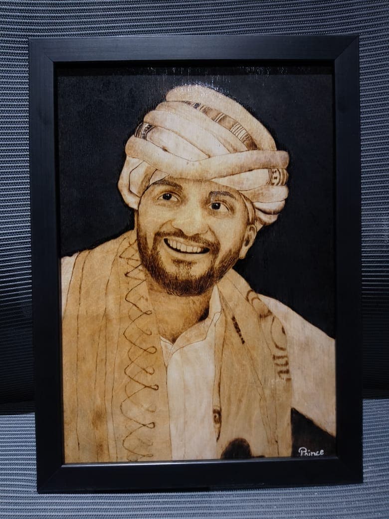 Custom Pyrography Wood Burning Art – Handmade Personalized Home Decor Gift For Loved Ones (a4/A3/A2 Sizes)" - Image 4