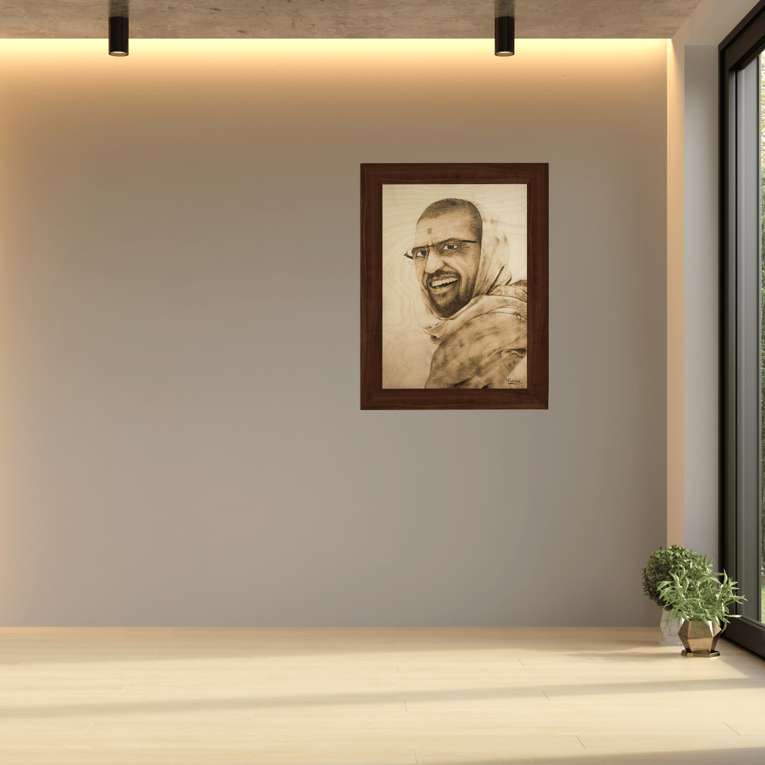 Custom Pyrography Wood Burning Art – Handmade Personalized Home Decor Gift For Loved Ones (a4/A3/A2 Sizes)" - Image 10