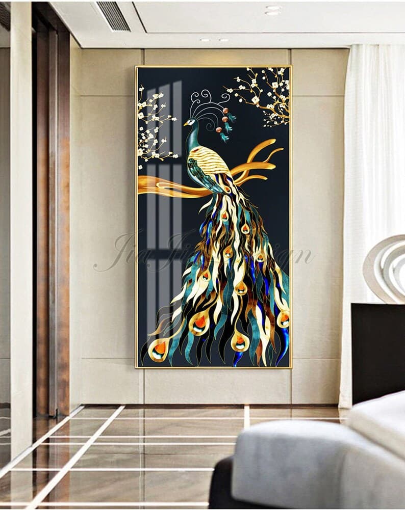 Peacock Luxury Wall Art