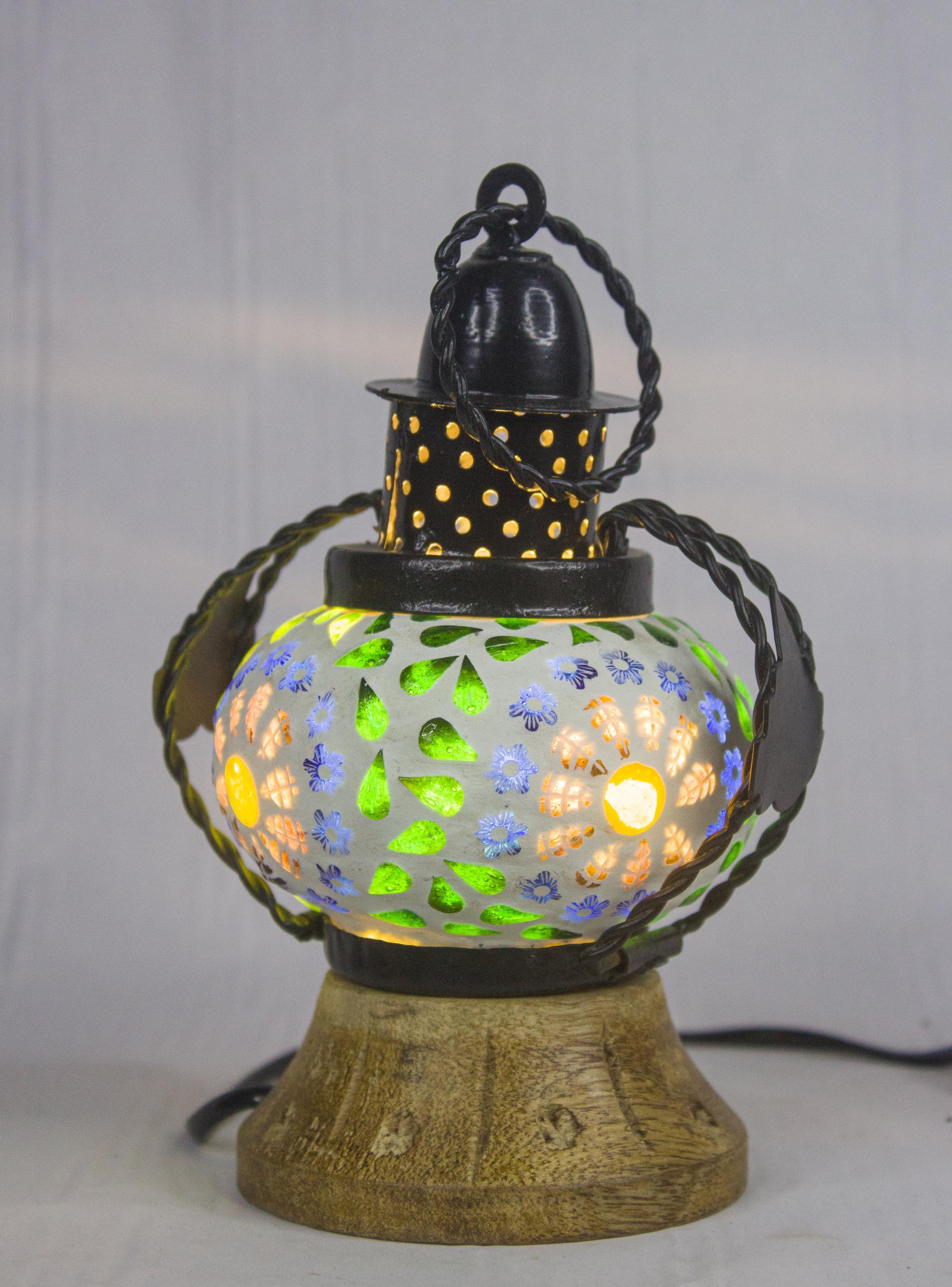 Handcrafted Art Deco Mosaic Lights - Image 4
