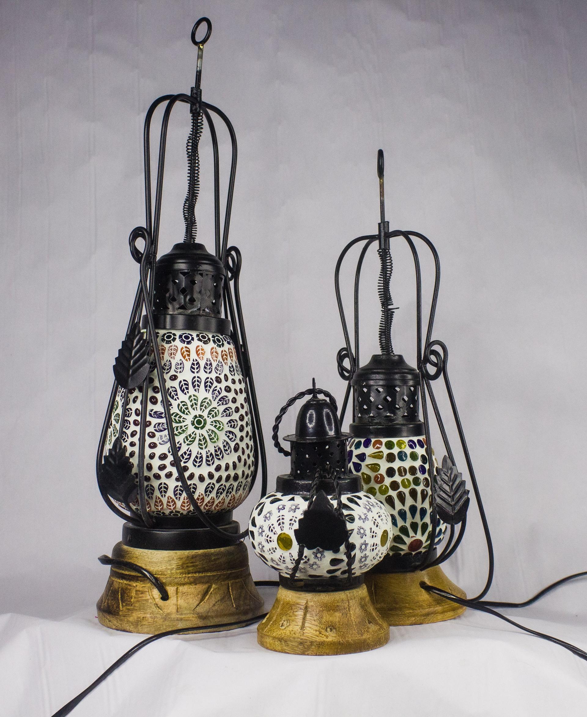 Handcrafted Art Deco Mosaic Lights - Image 12