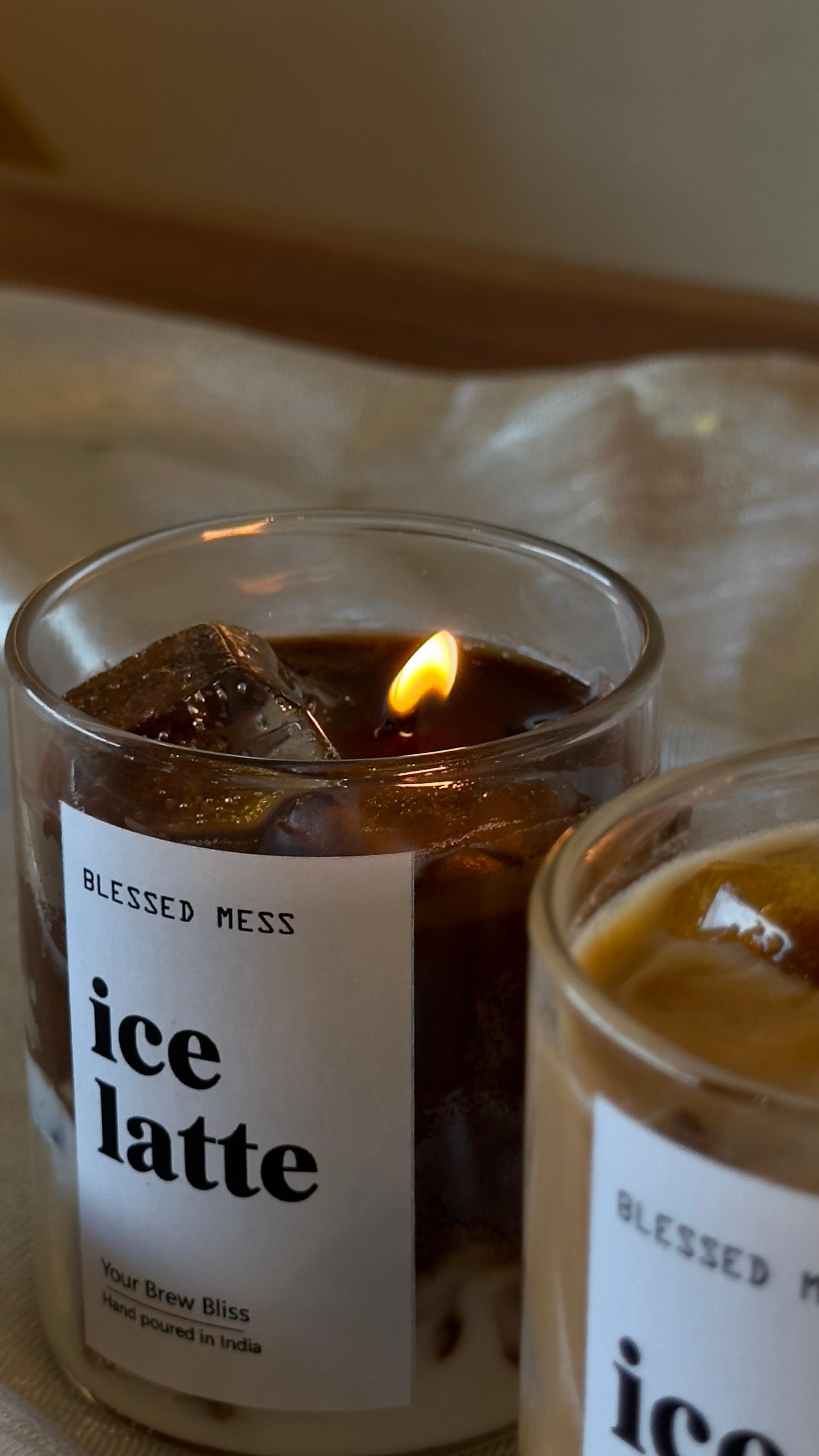Hand-Poured Iced Latte Candle | Your Brew Bliss | Aesthetic Coffee-Inspired Home Decor Gift - Image 4