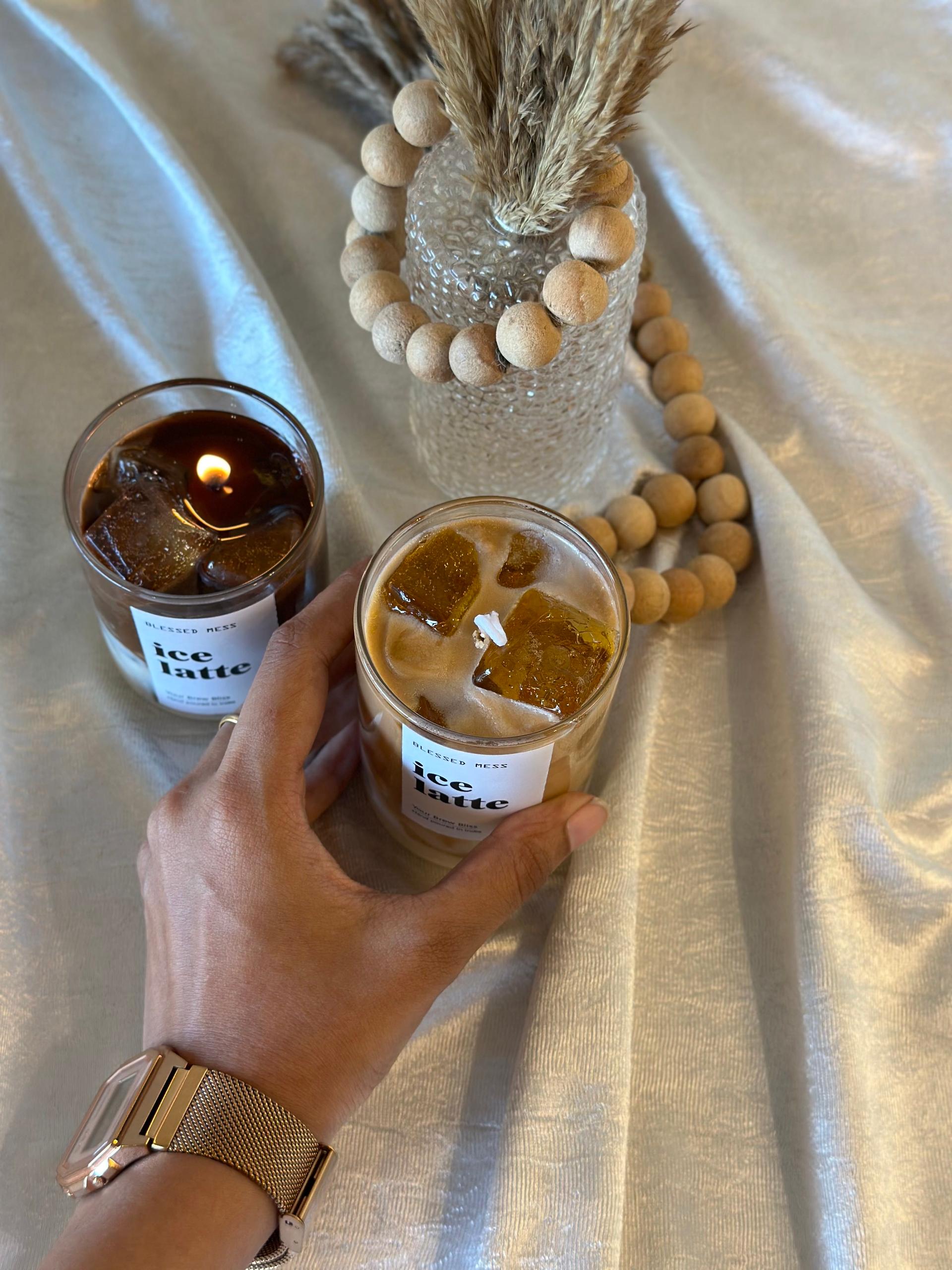 Hand-Poured Iced Latte Candle | Your Brew Bliss | Aesthetic Coffee-Inspired Home Decor Gift - Image 6