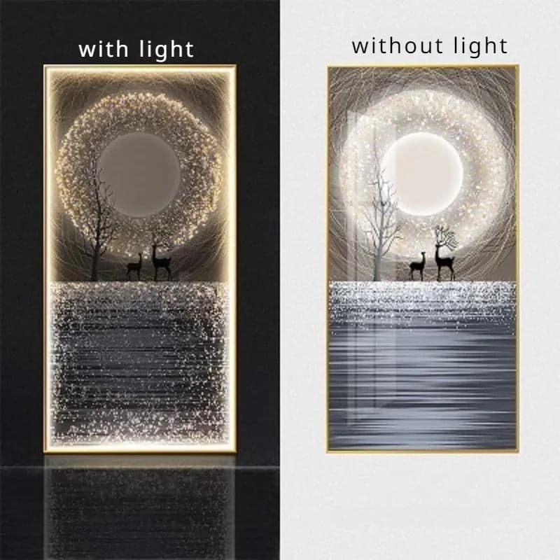 Crystal Luxury Led Wall Art Piece - Image 5