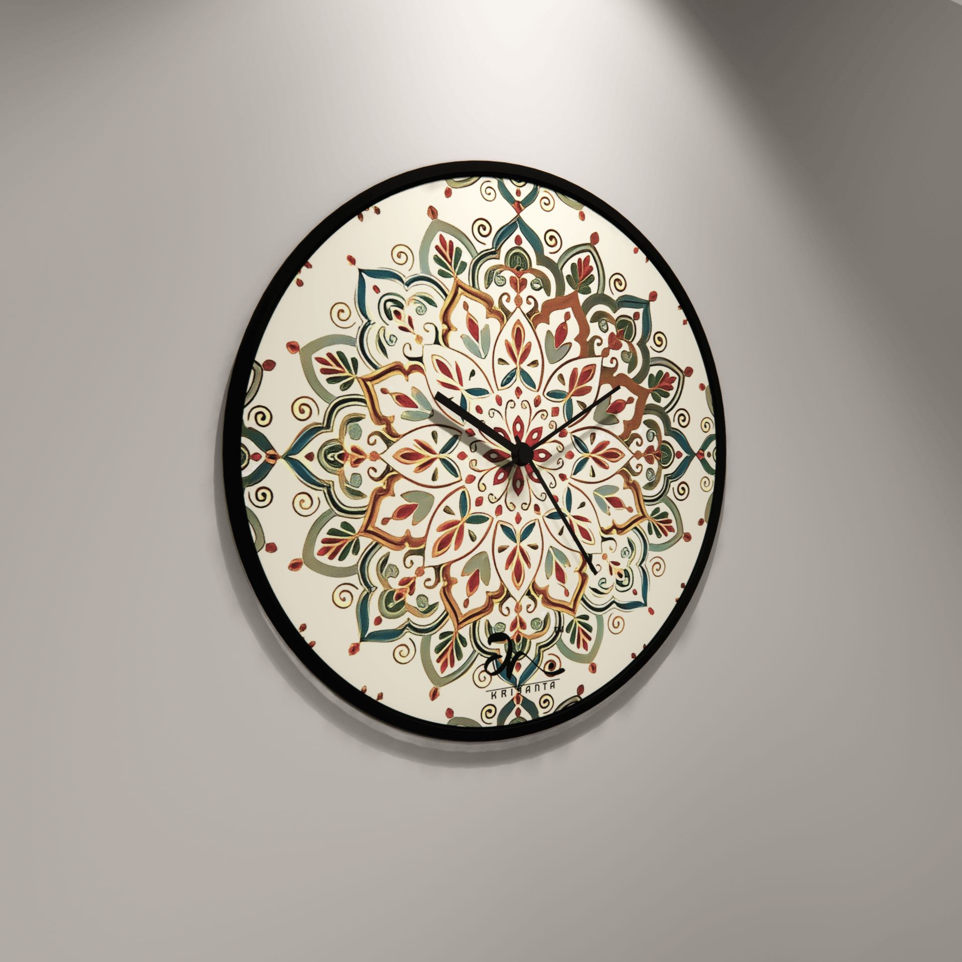 Sacred Wall Clock Art - Image 3