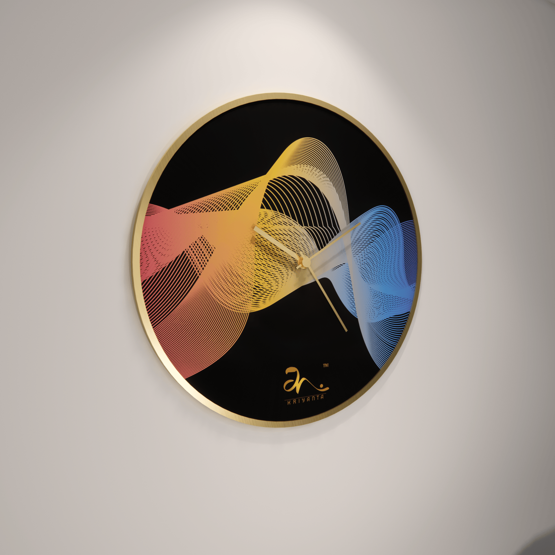 Infinite Flow Wall Clock Art - Image 3