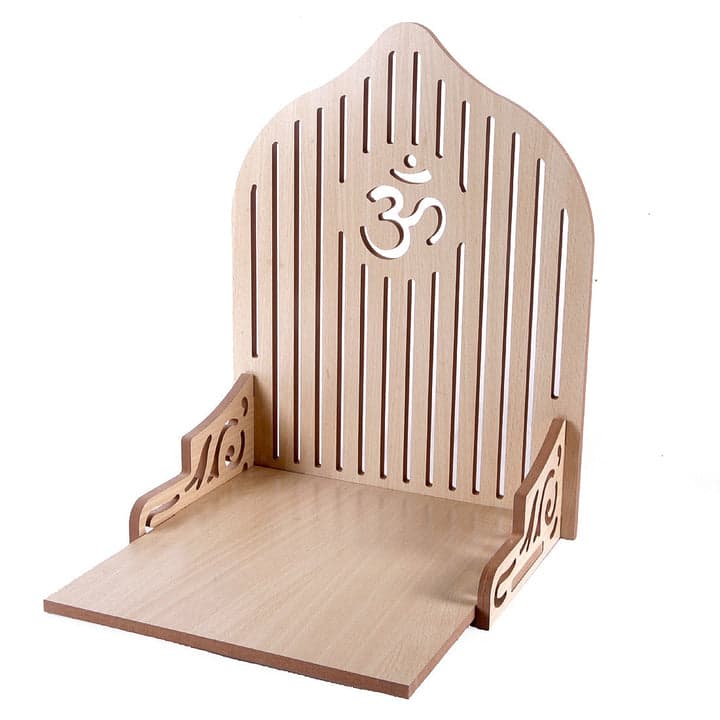 Wooden Attractive Design Om Temple ( 13 X 10 X 10 In ) - Image 11