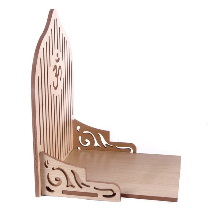 Wooden Attractive Design Om Temple ( 13 X 10 X 10 In ) - Image 9