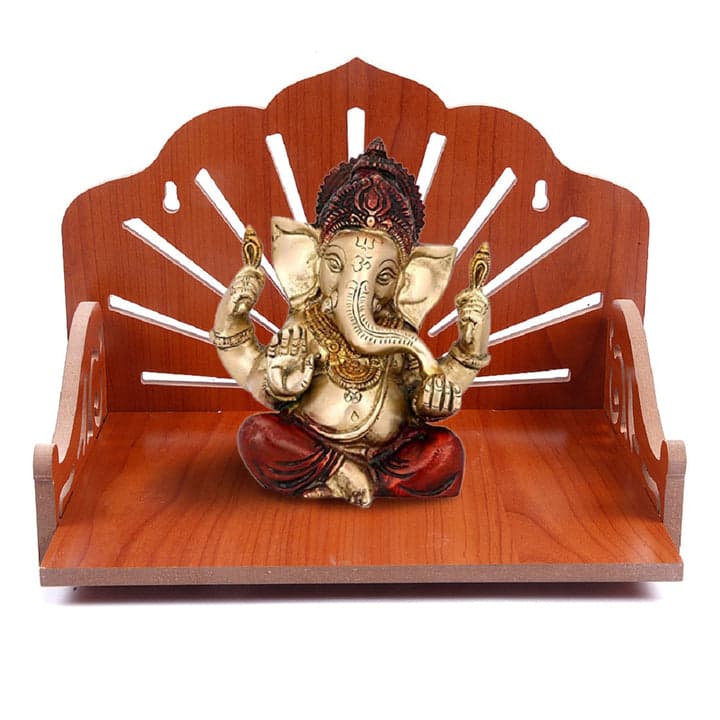 Wooden Temple For Home And Office | Small Temple