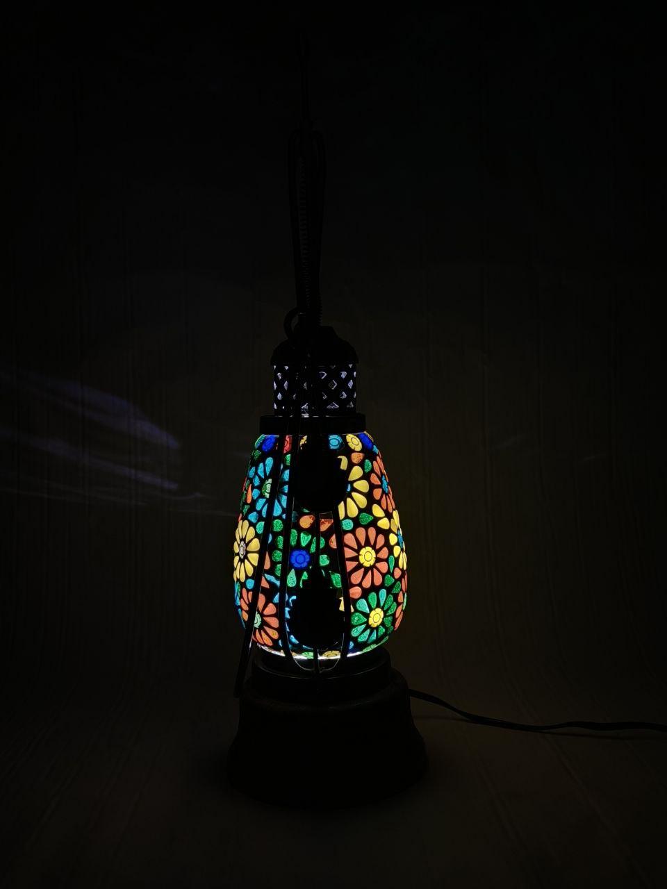 Handcrafted Art Deco Mosaic Light - Image 7