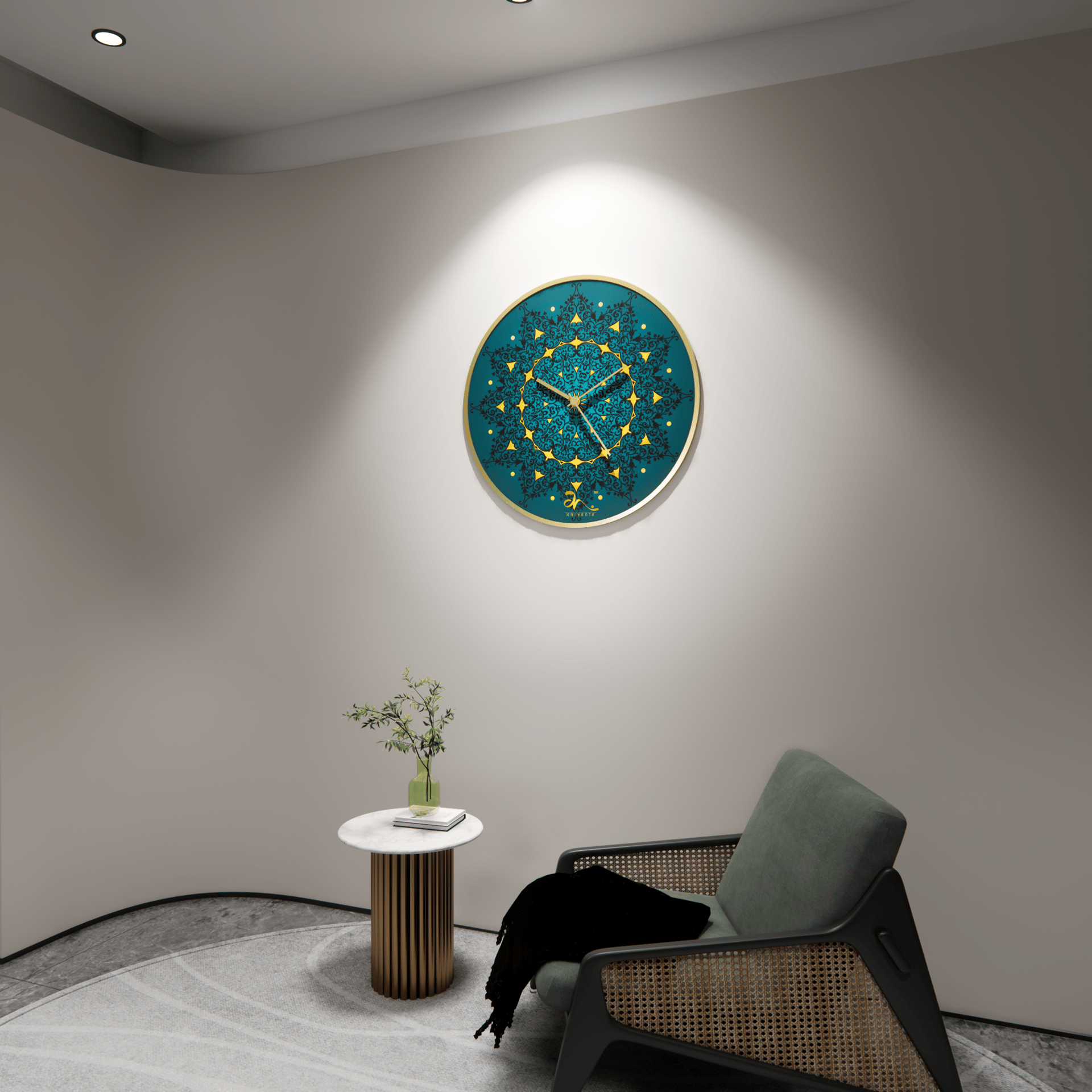 Celestial Wall Clock Art - Image 4