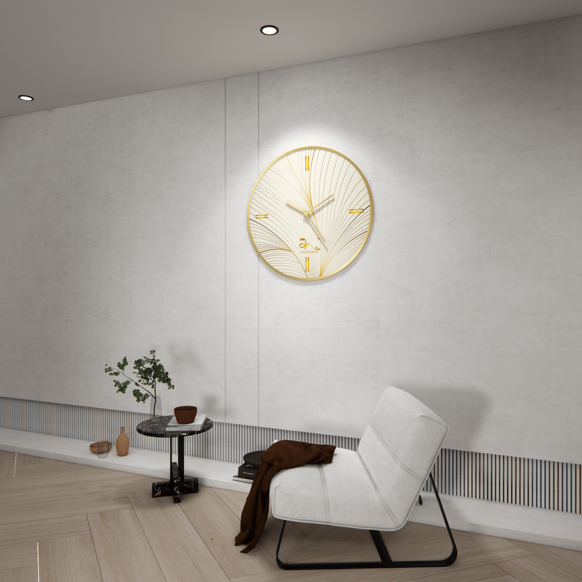 Subdial Echo Wall Clock Art - Image 4