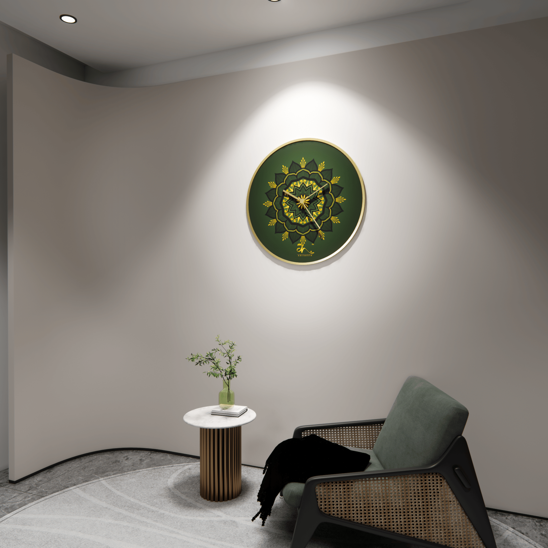 Cosmic Wall Clock Art - Image 4