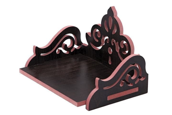 Beautiful Mdf Wooden Temple | Pooja Mandir For Home And Office/Wall Mounted Temple | Puja Stand - Image 11