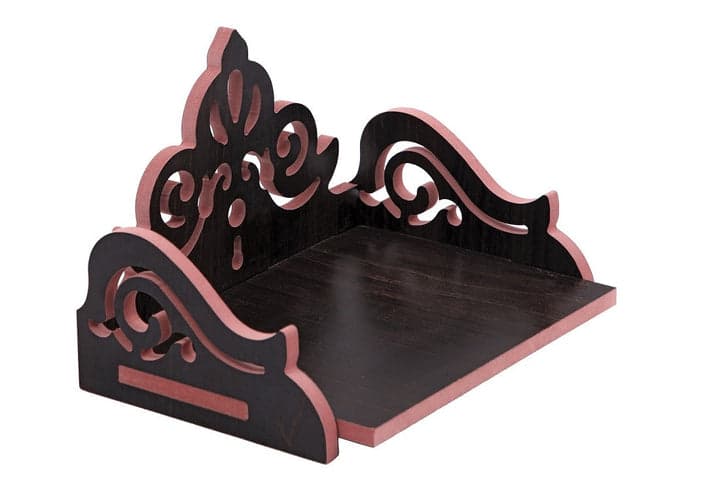Beautiful Mdf Wooden Temple | Pooja Mandir For Home And Office/Wall Mounted Temple | Puja Stand - Image 9