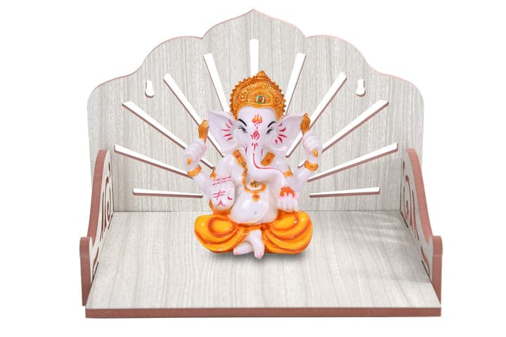 Wooden Temple For Home And Office | Small Temple - Image 13