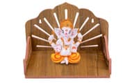 Wooden Temple For Home And Office | Small Temple - Image 8