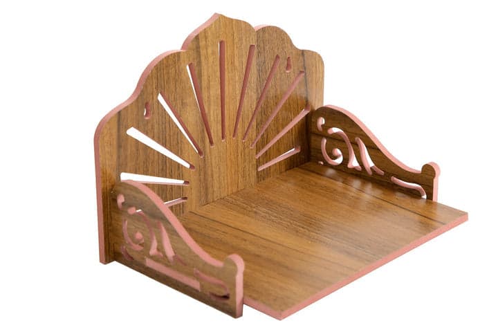 Wooden Temple For Home And Office | Small Temple - Image 11