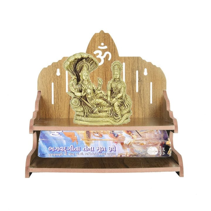 Beautiful Mdf Wooden Temple, Home Wall Mounted - Image 11