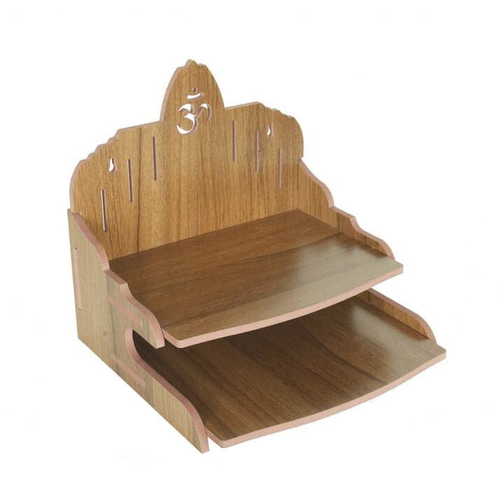 Beautiful Mdf Wooden Temple, Home Wall Mounted - Image 12