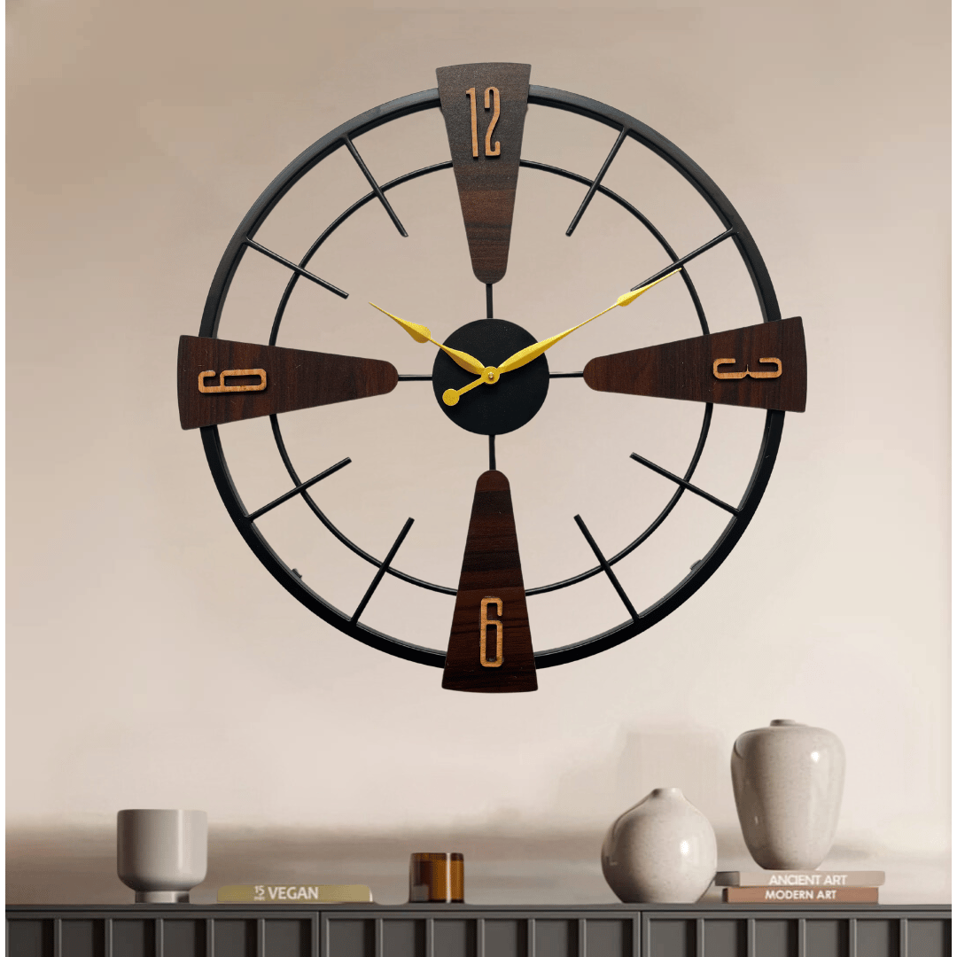 Stylish Metal Wall Clock